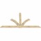 Ekena Millwork Redmond Rough Sawn Timber Gable Bracket, Douglas Fir, 108"W x 58"H x 2"D x 6"F, 13/12 Pitch GBW108X58X0206RED00RDF - alternate 2